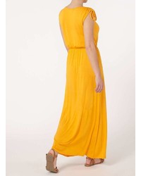 Dorothy Perkins Petite Yellow Maxi Dress