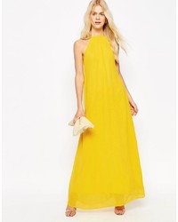 Asos High Neck Swing Maxi Dress