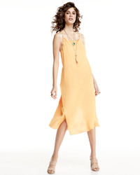 IRO Altara Midi Slip Dress Medium Yellow