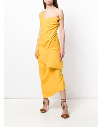 Jacquemus Asymmetric Fitted Dress