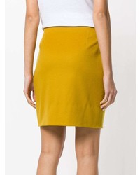 Versace Vintage Structured Mini Skirt