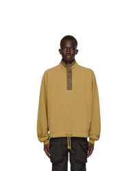 Yellow Mock-Neck Sweater