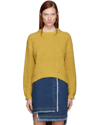 Yellow Mohair Sweater