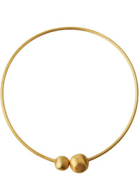 Marco Bicego 18k Hand Engraved Wire Collar Necklace