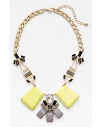 Cara Couture Cara Art Deco Necklace Yellow Multi