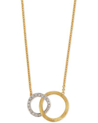 Marco Bicego Jaipur 18k Pav Diamond Link Necklace