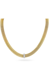 Alor Kai Coil Cable Necklace W Pave Diamonds Yellow