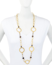 Stephanie Kantis Love 24k Gold Dipped Chain Necklace 42