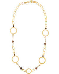 Stephanie Kantis Love 24k Gold Dipped Chain Necklace 42