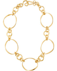 Stephanie Kantis Opera 24k Gold Dipped Chain Necklace 18l