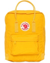 Yellow Nylon Backpack