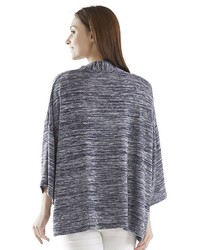 Inkivy Space Dye Open Front Cardigan