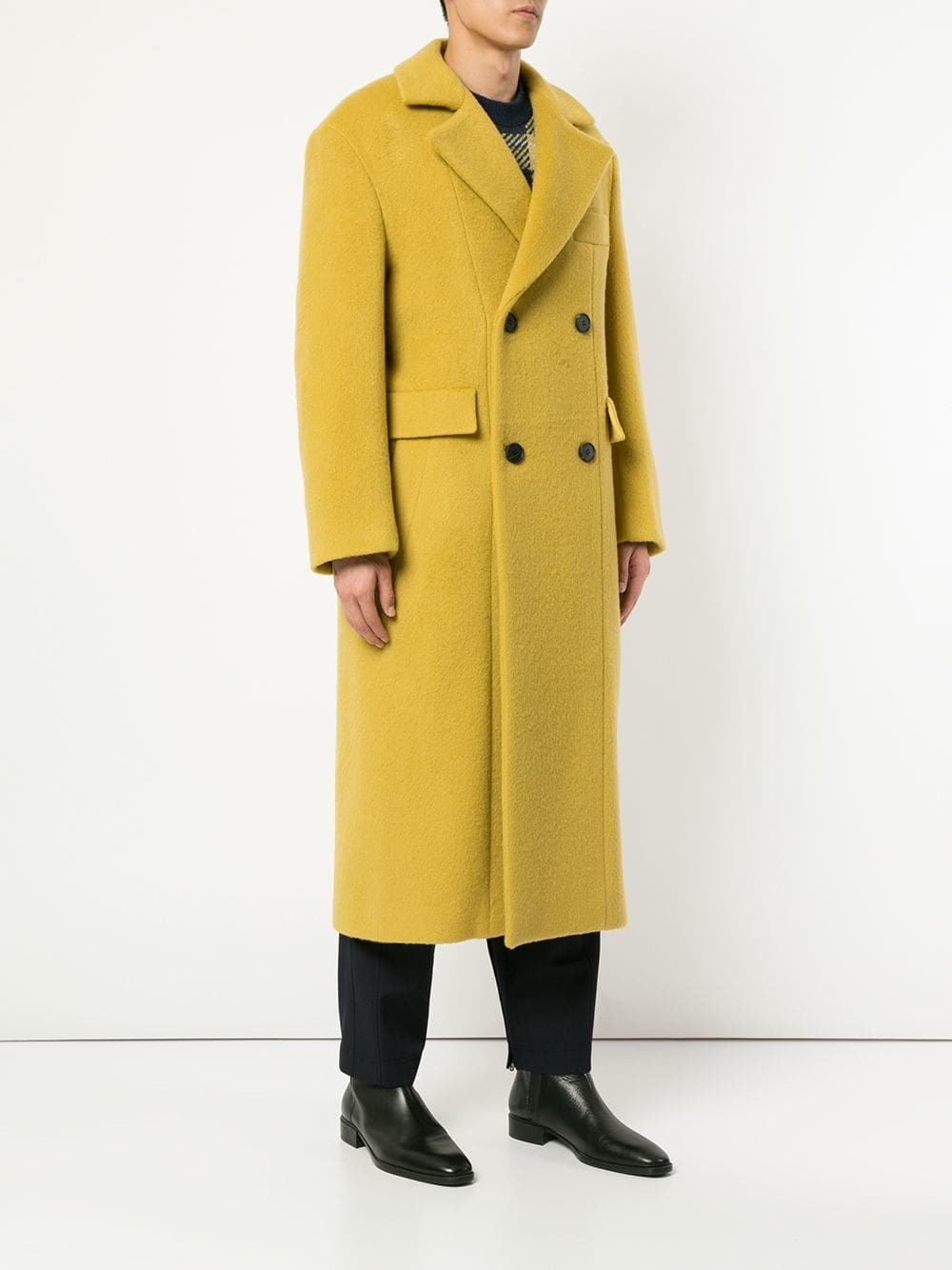 Wooyoungmi Classic Long Coat, $1,901 | farfetch.com | Lookastic