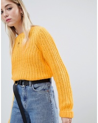 Noisy May Cable Knit Jumper