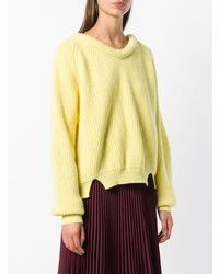 Erika Cavallini Rear Buttoned Sweater