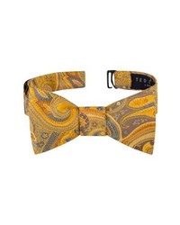 Ted Baker London Elegant Paisley Silk Bow Tie