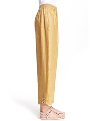eskandar Linen Twill Japanese Trousers