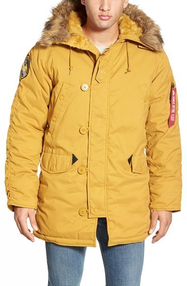 Alpha Industries Altitude Water Resistant Faux With Trim, $200 | | Nylon Parka Lookastic Nordstrom Fur Oxford