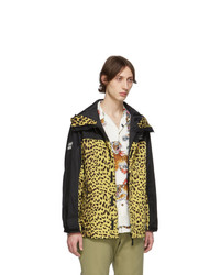 Wacko Maria Black And Yellow The Guilty Parties Leopard Mountain Jacket