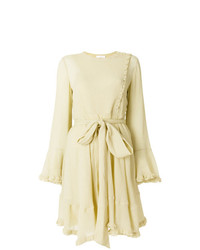 Chloé Asymmetric Button Dress