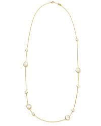 Ippolita 18k Rock Candy Lollipop Necklace In Mother Of Pearl 37