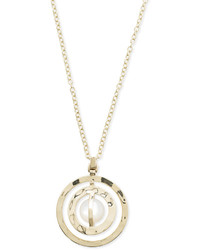 Ippolita 18k Sensotm Double Open Disc Necklace In Mother Of Pearl