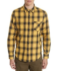 Ovadia & Sons Max Plaid Flannel Shirt