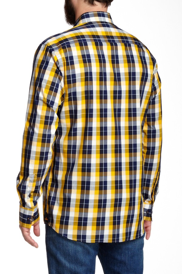 Banana Lemon Multicolor Plaid Shirt, $200 | Nordstrom Rack | Lookastic