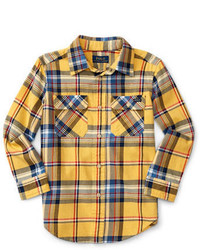 Ralph Lauren Childrenswear Boys 2 7 Plaid Patterned Workshirt