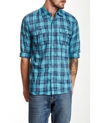 Indigo Star Chilton Long Sleeve Plaid Shirt