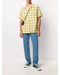 PS Paul Smith Checked Short Sleeve Buttoned Shirt