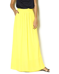 Nymphe Yellow Maxi Skirt