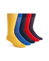 Topman Bright Square Dot Socks