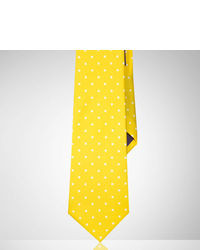 Yellow Polka Dot Tie