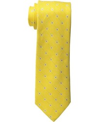 Tommy Hilfiger Linen Flower Dot Tie
