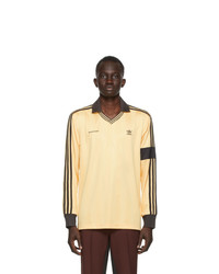 Wales Bonner Yellow Adidas Originals Edition Football Long Sleeve Polo