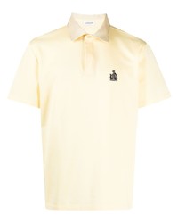 Lanvin Embroidered Motif Polo Shirt