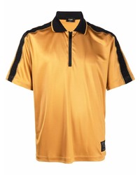 Fendi Ff Motif Short Sleeve Polo Shirt