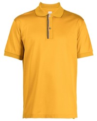 Paul Smith Rainbow Placket Cotton Polo Shirt
