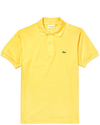 Men's Yellow Polos by Lacoste | Lookastic