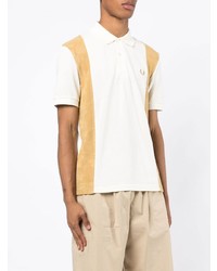 Fred Perry Towelling Panel Polo Shirt