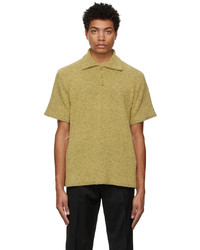 Thebe Magugu Yellow Knit Polo