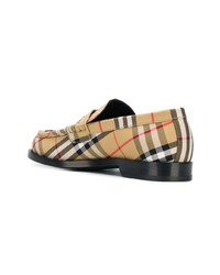 Burberry Vintage Check Cotton Loafers