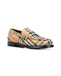 Burberry Vintage Check Cotton Loafers