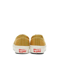 Vans Yellow Island Leaf Og Authentic Lx Sneakers