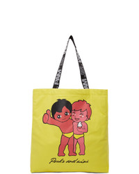 Perks And Mini Yellow Friends Large Tote