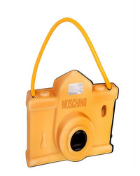 Moschino Camera Printed Leather Pouch