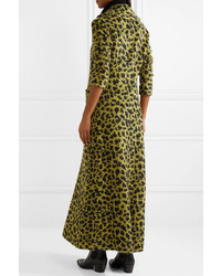 Missoni Leopard Print Knitted Coat