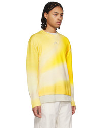A-Cold-Wall* Yelllow Gradient Sweater
