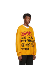 Off-White Yellow And Black Industrial Y013 Sweater
